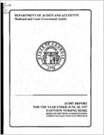 Audit report, for the year ended June 30, 1997, Eastview Nursing Home, Medicaid provider no. 00140885A, Nursing Facilities Services Program [June 30, 1997]