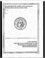 Audit report for the year ended June 30, 1998, Fitzgerald Nursing Home, Medicaid provider no.00140995A, Nursing Facilities Services Program [June 30, 1998]