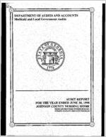 Audit report for the year ended June 30, 1998, Johnson County Nursing Home, Medicaid provider no.00141644A, Nursing Facilities Services Program [June 30, 1998]