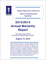 Annual mortality report: New Options Waiver (NOW), Comprehensive Supports Waiver (COMP) [Aug. 2015]