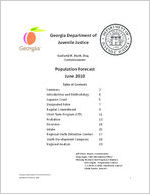 Population forecast fiscal year 2010