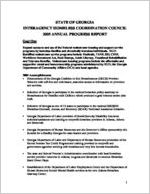 Georgia Interagency Homeless Coordination Council: 2005 annual progress report [2005]