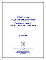 2006 county wage and salary survey: compensation of county elected officials