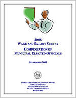2008 municipal wage and salary survey: compensation of municipal elected officials