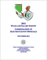 2013 county wage and salary survey: compensation of elected county officials