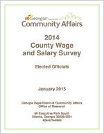 2014 county wage and salary survey: elected officials