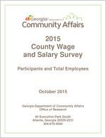 Wage and salary survey. Participants and total employees, 2015