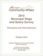 Wage and salary survey. Participants and total employees, 2015
