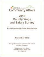 Wage and salary survey. Participants and total employees, 2018