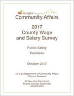Wage and salary survey. Public safety, 2017