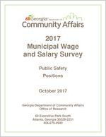 Wage and salary survey. Public safety, 2017