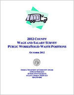 2012 county wage and salary survey: public works/solid waste positions