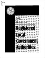 1996 directory of registered local government authorities