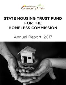 State Housing Trust Fund for the Homeless Commission annual report: 2017