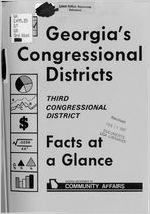 Georgia's Congressional districts: First [-Tenth] Congressional District: facts at a glance, 1985?