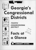Georgia's Congressional districts: First [-Tenth] Congressional District: facts at a glance, 1985?
