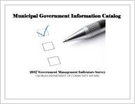Municipal government information catalog 2017