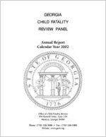 Georgia Child Fatality Review Panel annual report calendar year 2002