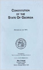 Constitution of the state of Georgia [Jan. 1991]