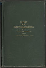 Report of the Comptroller-General of the State of Georgia for the Year ending December 31, 1905