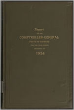Report of the Comptroller-General State of Georgia for the year ending Decemeber 31, 1934