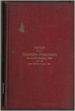 Report of the Insurance Department of the Comptroller-General's Office for the Year Ending October 1, 1901
