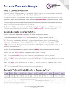 Family violence : the facts 2020