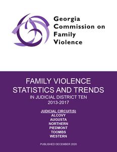 Family violence statistics and trends. In Judicial District Ten