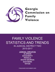Family violence statistics and trends. In Judicial District Two
