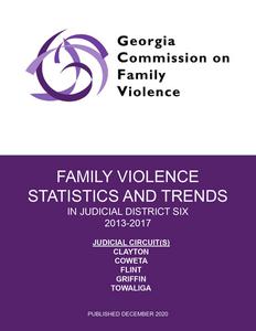 Family violence statistics and trends. In Judicial District Six