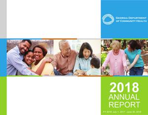 Georgia Department of Community Health 2018 annual report