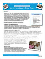 A snapshot of Georgia: Medicaid Long-Term Care, a program of the Georgia Department of Community Health [Jan. 2009]