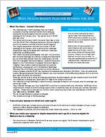 A snapshot of the State Health Benefit Plan for retirees [Jan. 2010]