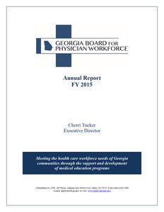 Annual report, fiscal year 2015