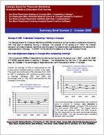 Graduate medical education exit survey [Oct. 2009]