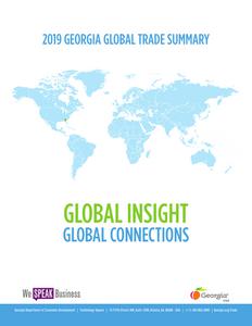 2019 Georgia global trade summary : global insight, global connections