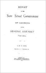 Report of the State School Commissioner to the General Assembly for 1894 [1895]