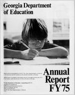 Annual report FY 75 [1975]