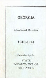 Georgia educational directory 1940-1941 [1940]