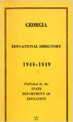 Georgia educational directory 1948-1949 [1948]