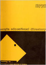 Georgia educational directory 1971 [Dec. 1970]