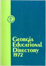 Georgia educational directory 1972 [Nov. 1971]