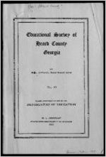 Educational survey of Heard County, Georgia