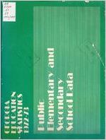 Georgia education statistics: public elementary and secondary school data, 1972-1973