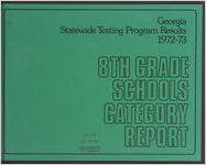 Georgia statewide testing program results [1973], Statewide testing program results in Georgia
8th Grade schools category report