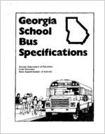 Georgia school bus specifications [Aug. 1997]