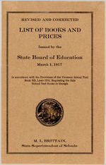 Revised and corrected list of books and prices [Mar. 1, 1917]