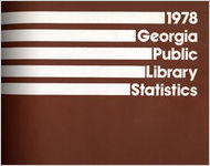1978 Georgia public library statistics [1978]