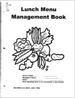 Lunch menu management book [July 1998]