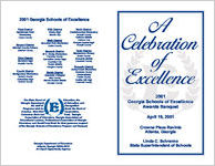 A celebration of excellence: 2001 Georgia Schools of Excellence Awards banquet